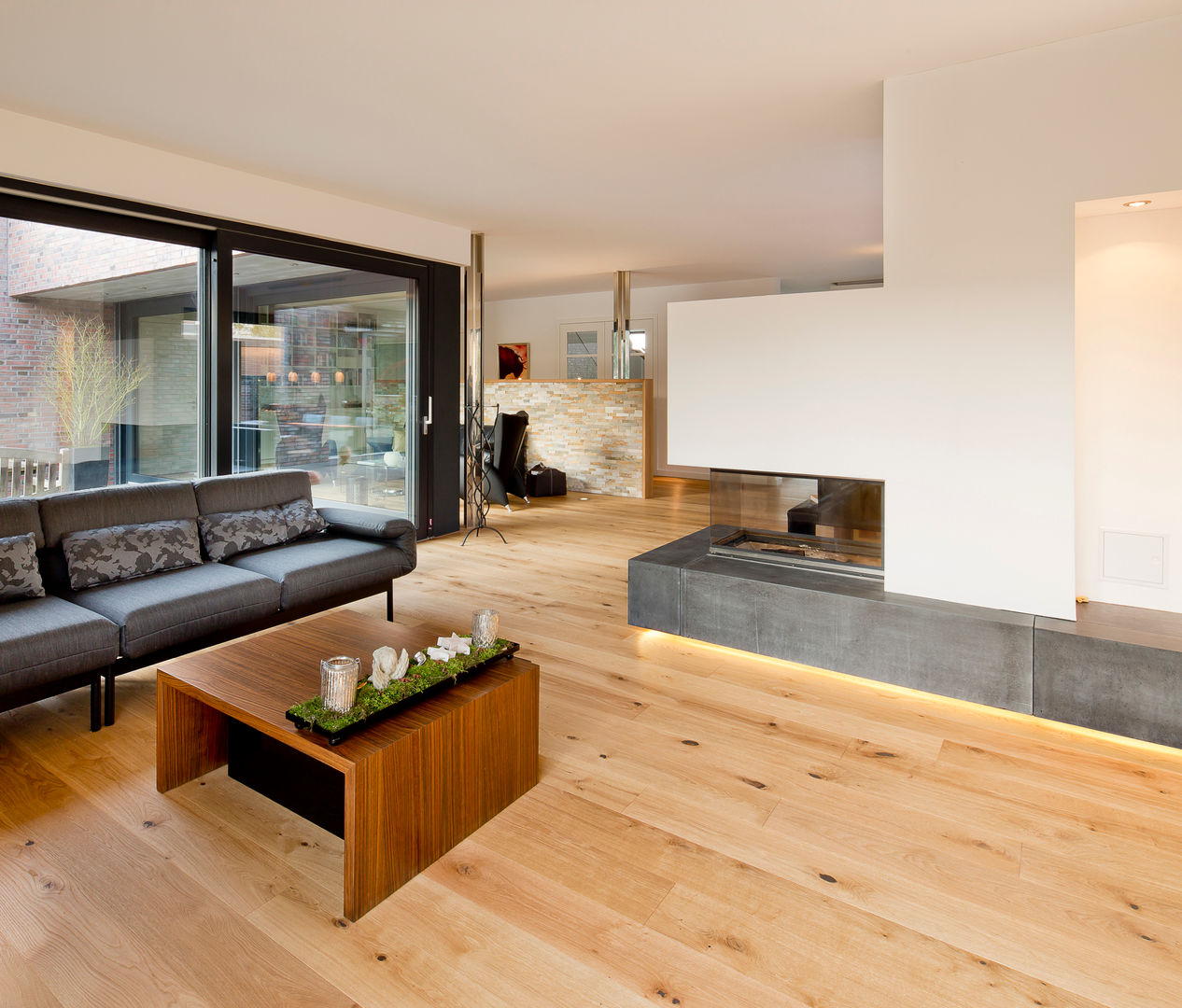 Haus S, Ferreira | Verfürth Architekten Ferreira | Verfürth Architekten Modern living room