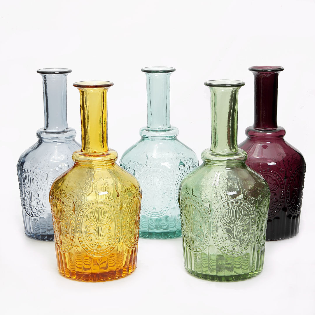 Handmade Portuguese Glass Decanter J & M Collections Ltd Comedores de estilo mediterráneo Cristalería y vajilla