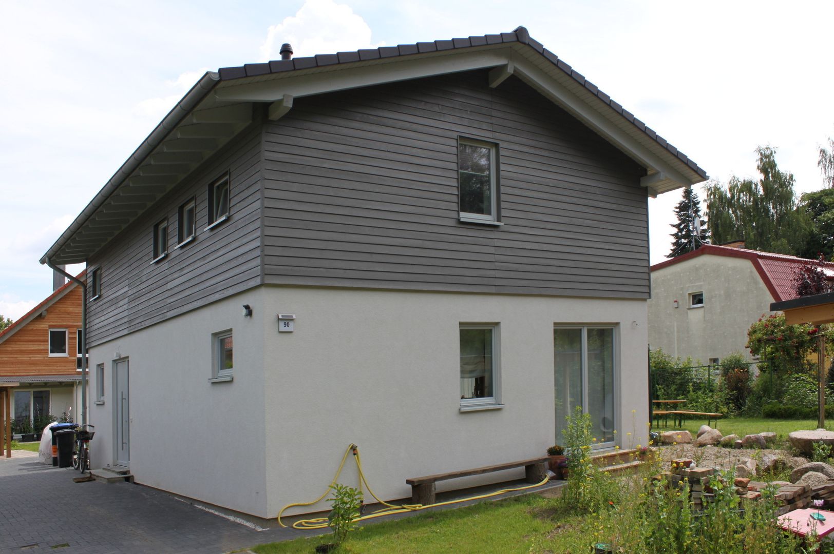 Wohngesundes Holzhaus - modern und kostengünstig, Neues Gesundes Bauen Neues Gesundes Bauen Casas modernas