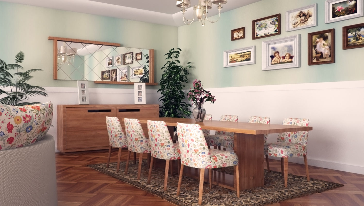 Rustic Salon Takımı / Özel Sonmez Mobilya Avantgarde Boutique Modoko Rustik Yemek Odası