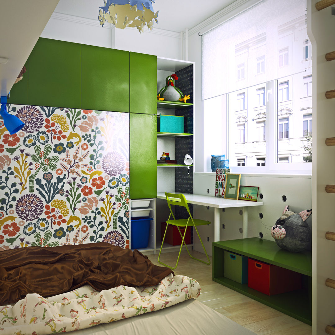 дизайн квартиры 50м2, sreda sreda Nursery/kid’s room