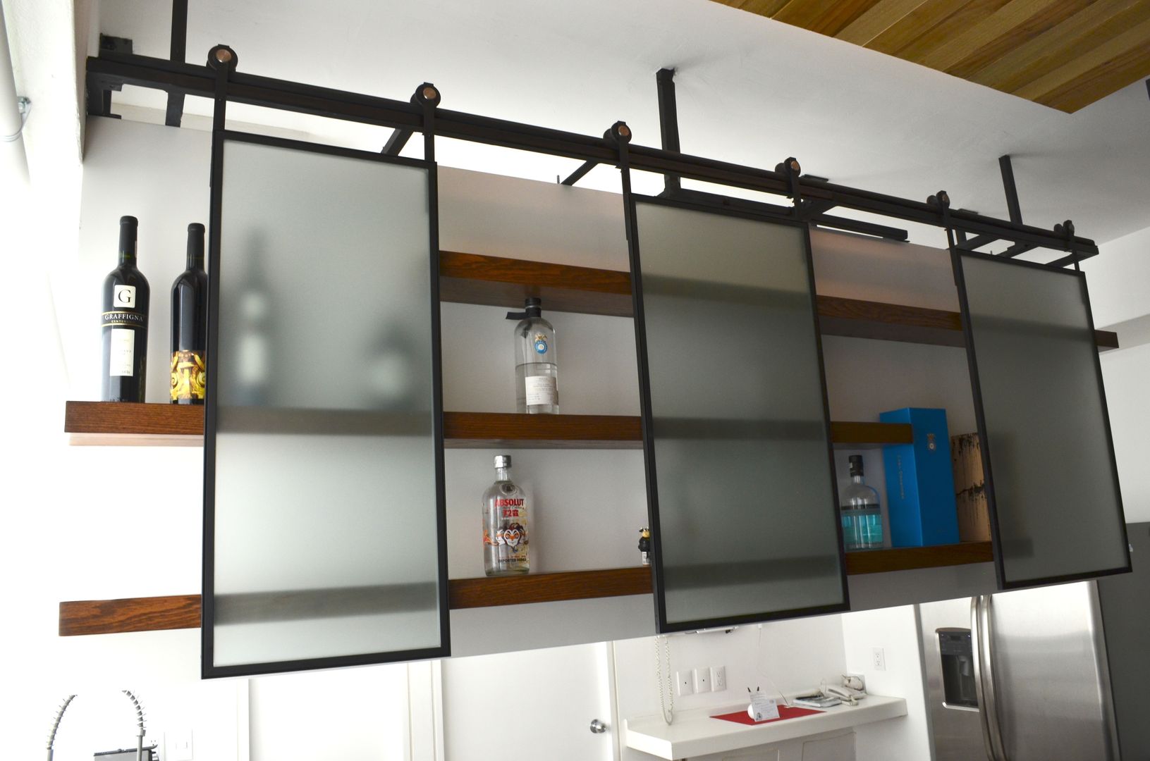 Vasco de Quiroga, Santa Fe, Hat Diseño Hat Diseño مطبخ Cabinets & shelves