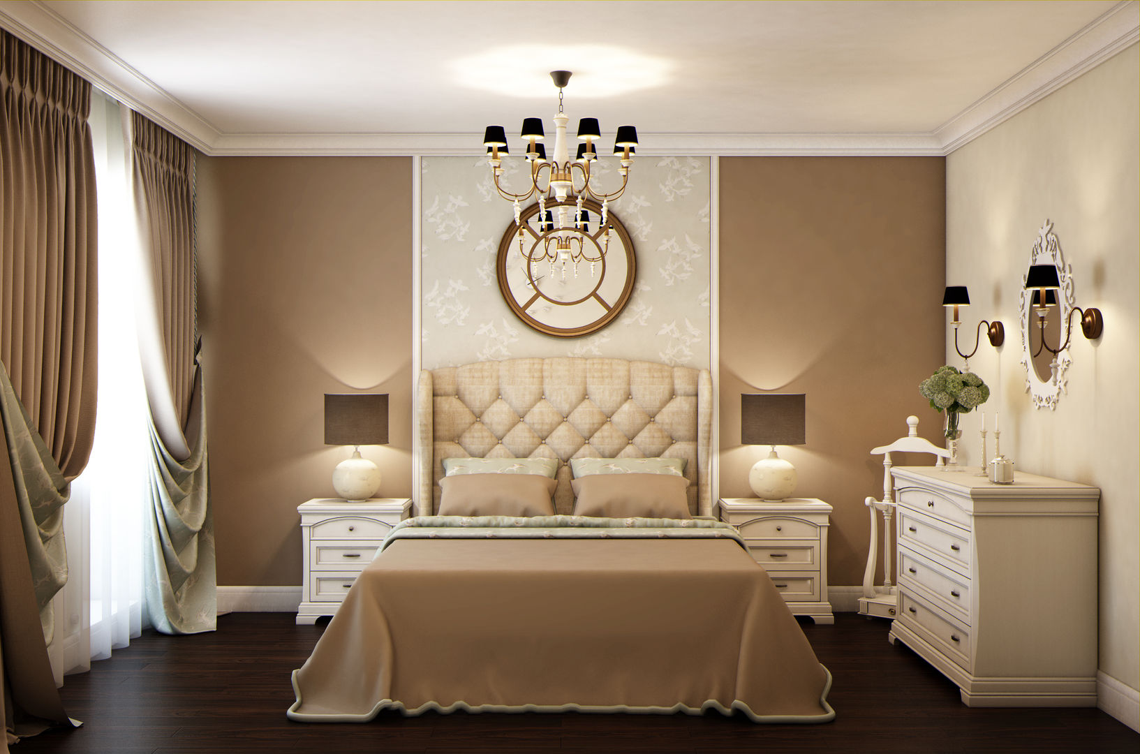 Calm,cute and colorful, Marina Sarkisyan Marina Sarkisyan Eclectic style bedroom