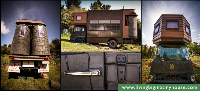 Transforming Castle Truck, Living Big in a Tiny House Living Big in a Tiny House Eclectische huizen