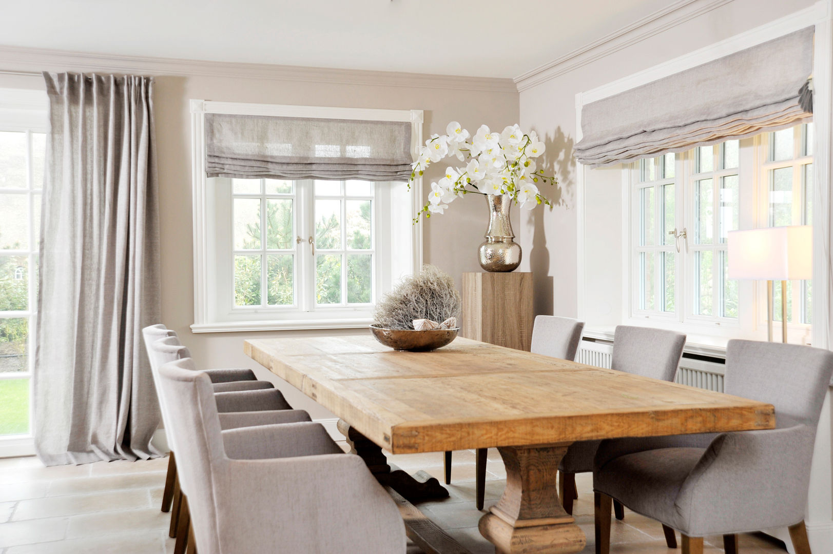 Haus auf Sylt, SALLIER WOHNEN SYLT SALLIER WOHNEN SYLT Country style dining room