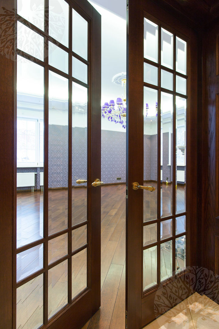 Двери дубовые межкомнатные с карнизом , Lesomodul Lesomodul Minimalist style doors Doors