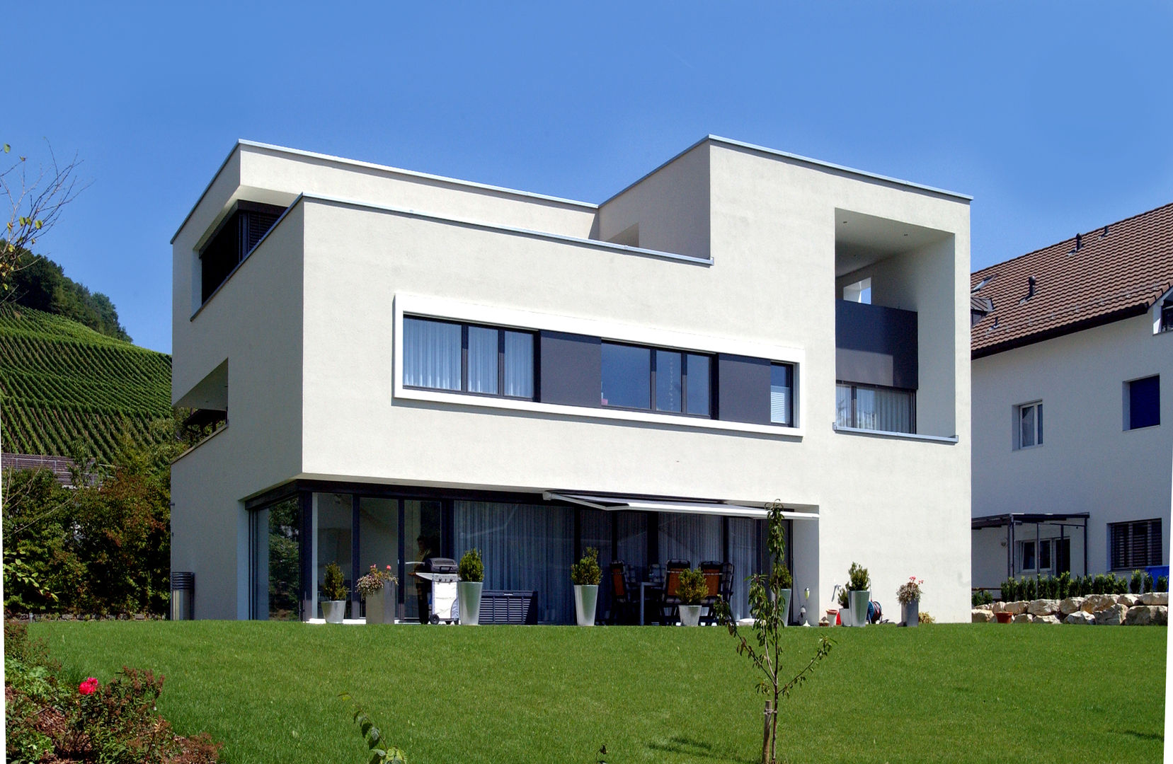 DEFH Schützenhausstrasse, Döttingen, 2006, 5 Architekten AG 5 Architekten AG Modern Evler