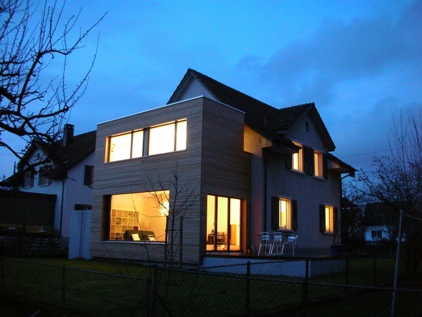 Modernisierung EFH Bühlweg, Windisch, 2006, 5 Architekten AG 5 Architekten AG Rumah Modern