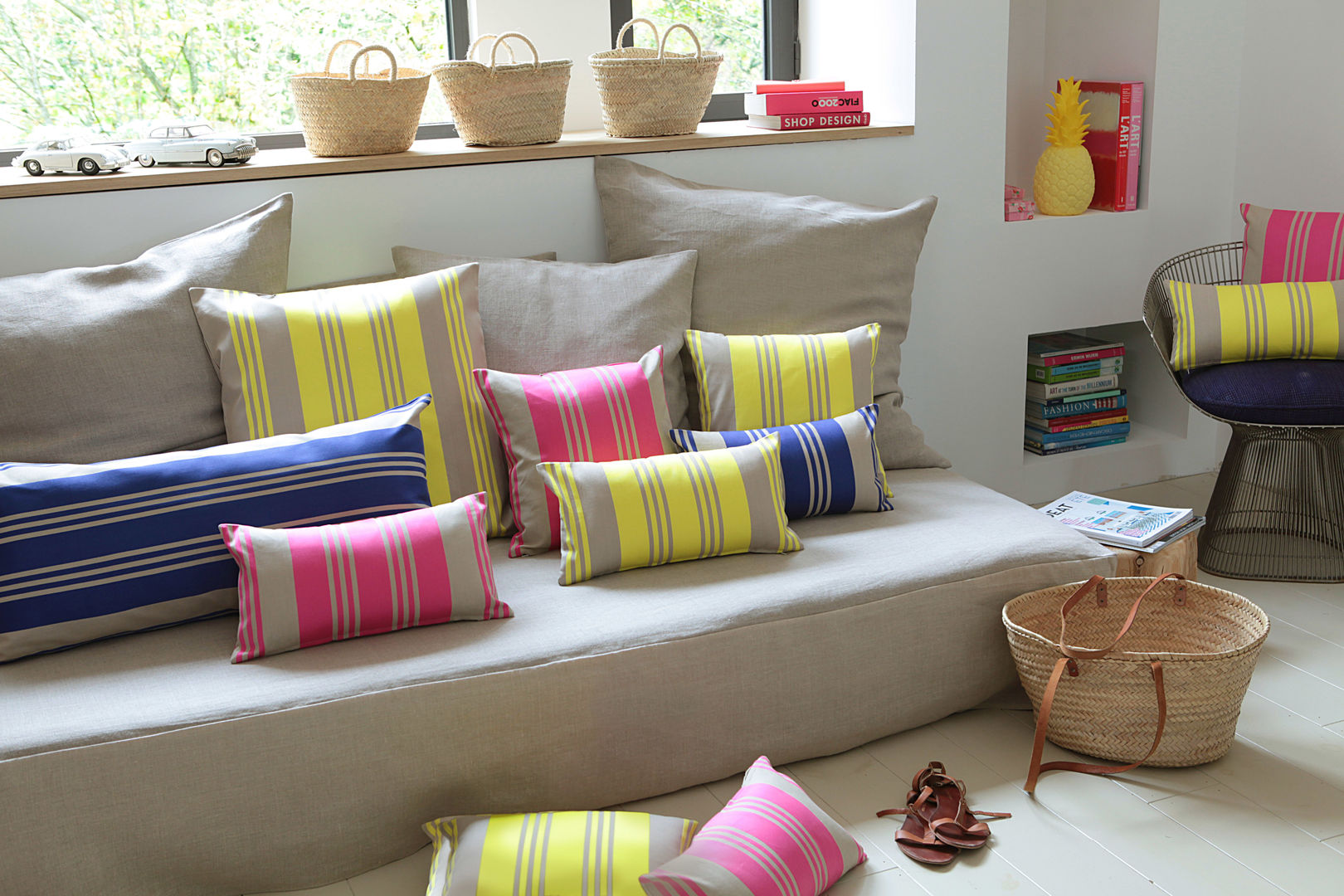 Cushions Maia Créations Jean-Vier Salas modernas Accesorios y decoración