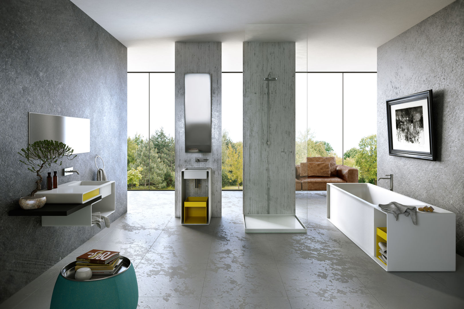 MYBATH SLOW LIFE MyBath Ванная комната в стиле модерн Ванны и душевые