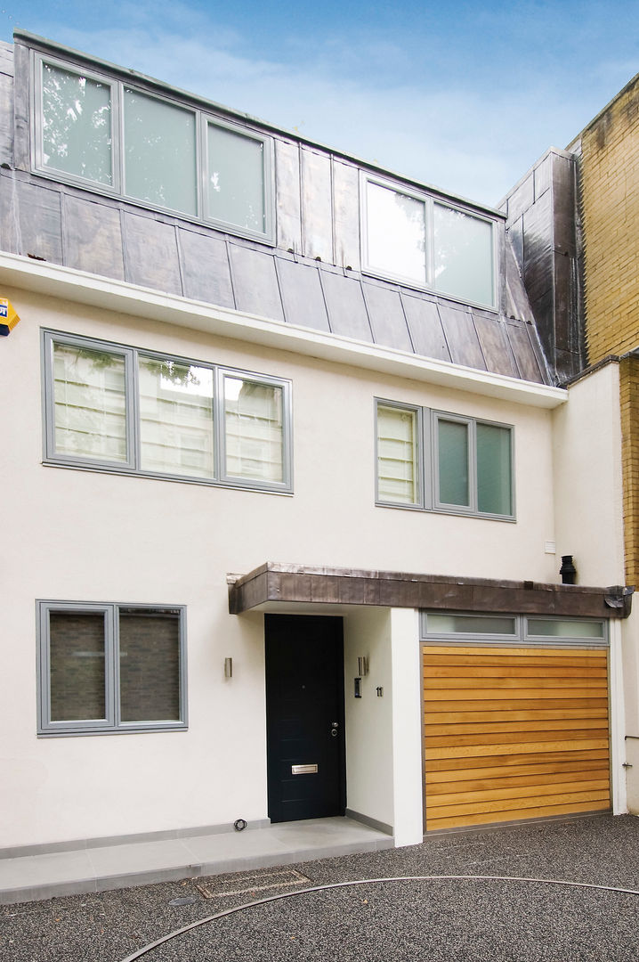 Renovation of a Mews House central London, Saunders Interiors Ltd Saunders Interiors Ltd Modern Evler