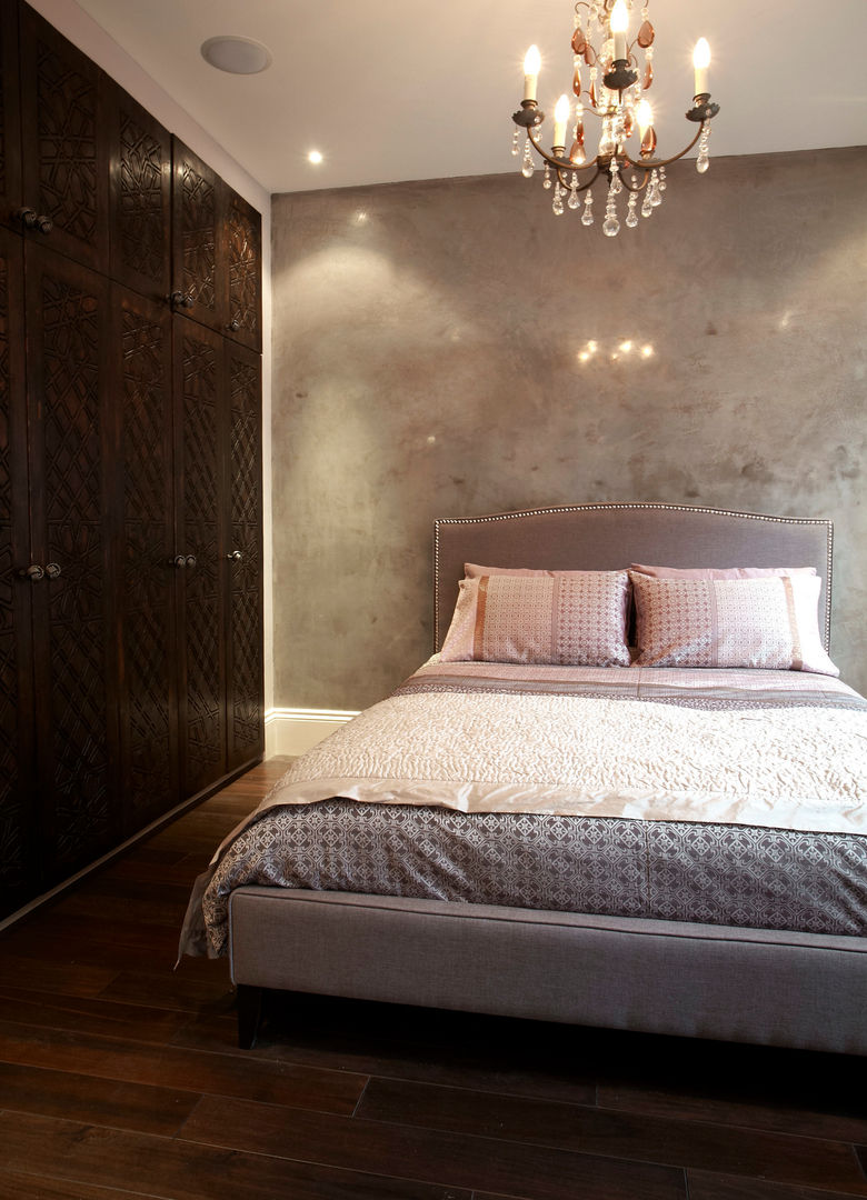 Renovation of Flat Marylebone, Saunders Interiors Ltd Saunders Interiors Ltd Eclectic style bedroom