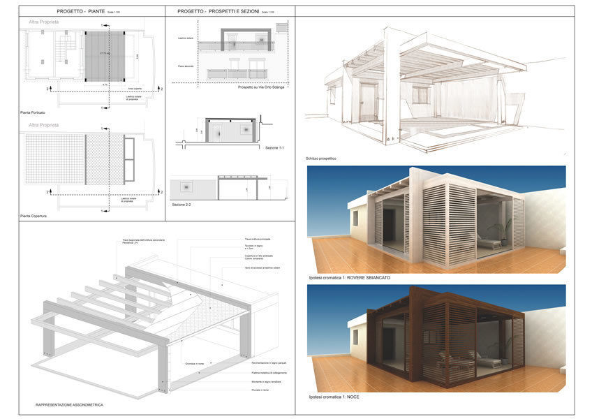 Progettazione Architettonica, SolidART Digital Architecture SolidART Digital Architecture Hiên, sân thượng phong cách hiện đại