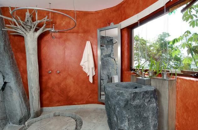 villas mandarina, CASA MÉXICO CASA MÉXICO Phòng tắm phong cách Địa Trung Hải Sinks