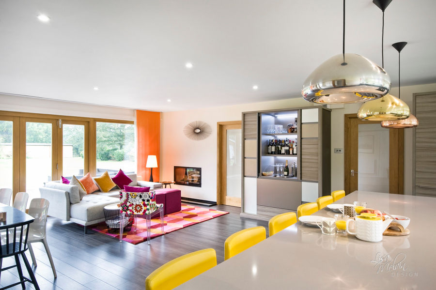 Countryside Retreat - Living Space, Lisa Melvin Design Lisa Melvin Design Modern Oturma Odası
