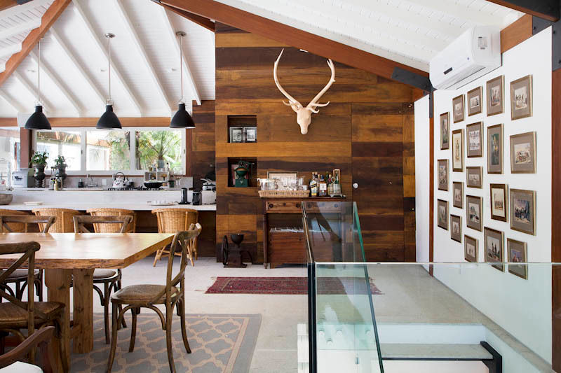 casa CR, Raquel Junqueira Arquitetura Raquel Junqueira Arquitetura Dining room