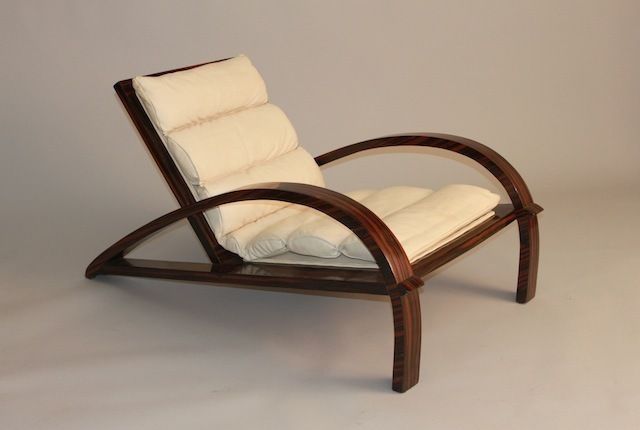 Ulrich Macassar ebony lounge chairs with leather upholstery. Italian, 1950 De Parma 클래식스타일 거실 소파 & 안락 의자