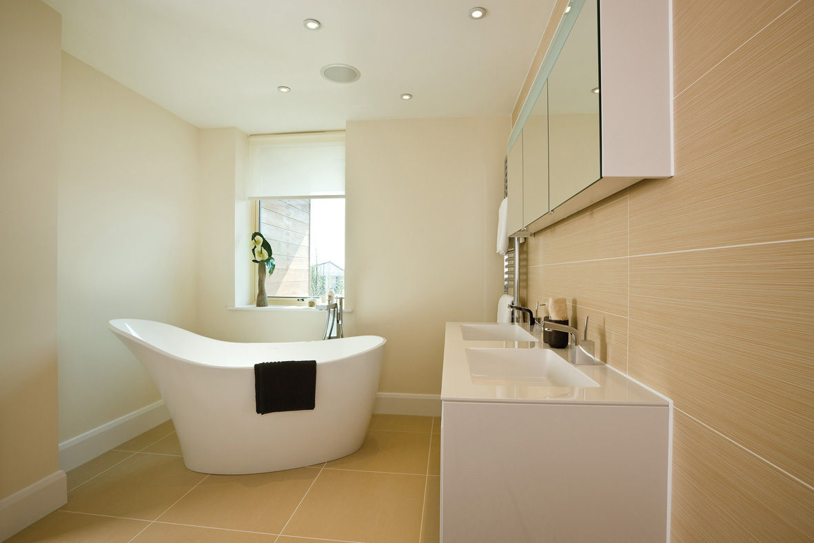 22 Chaddesley Glen, David James Architects & Partners Ltd David James Architects & Partners Ltd ห้องน้ำ