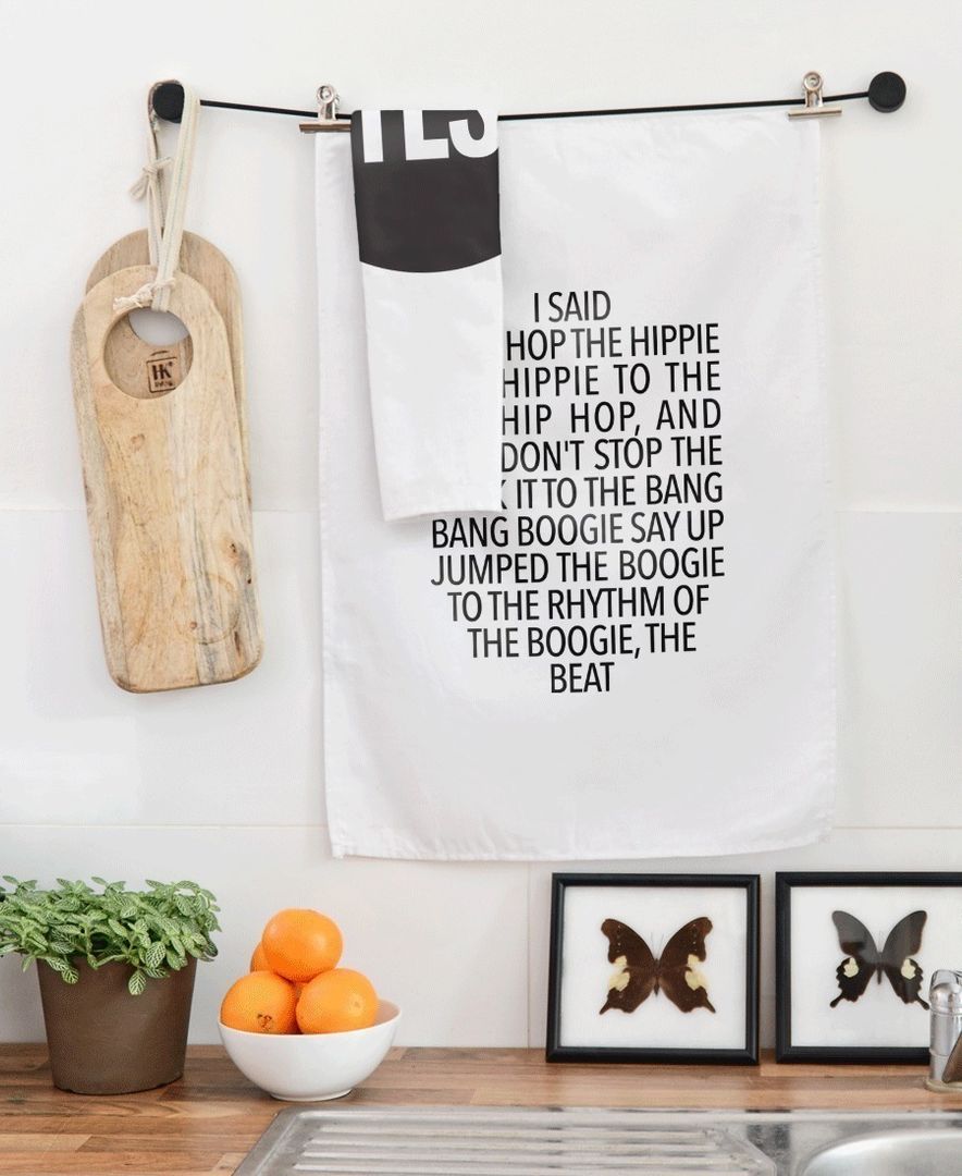 Tea Towel, JUNIQE JUNIQE Modern kitchen Accessories & textiles