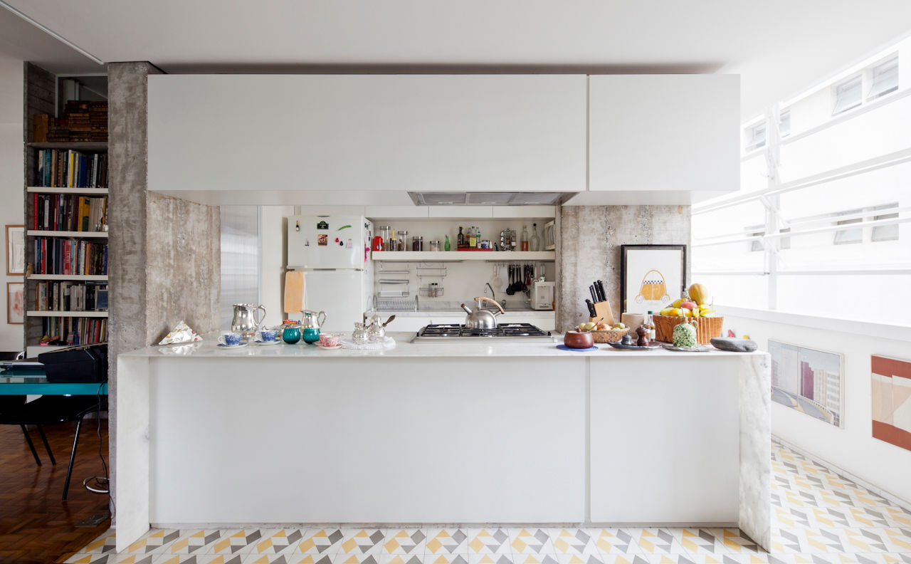 Apartamento Sabará, Zemel+ ARQUITETOS Zemel+ ARQUITETOS Cocinas de estilo moderno