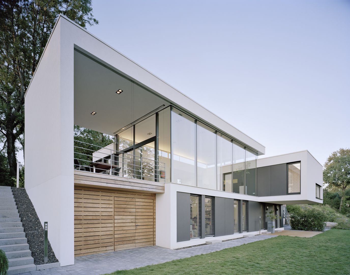 Einfamilienhaus PF08 im Grossraum Stuttgart, Schiller Architektur BDA Schiller Architektur BDA Maisons modernes