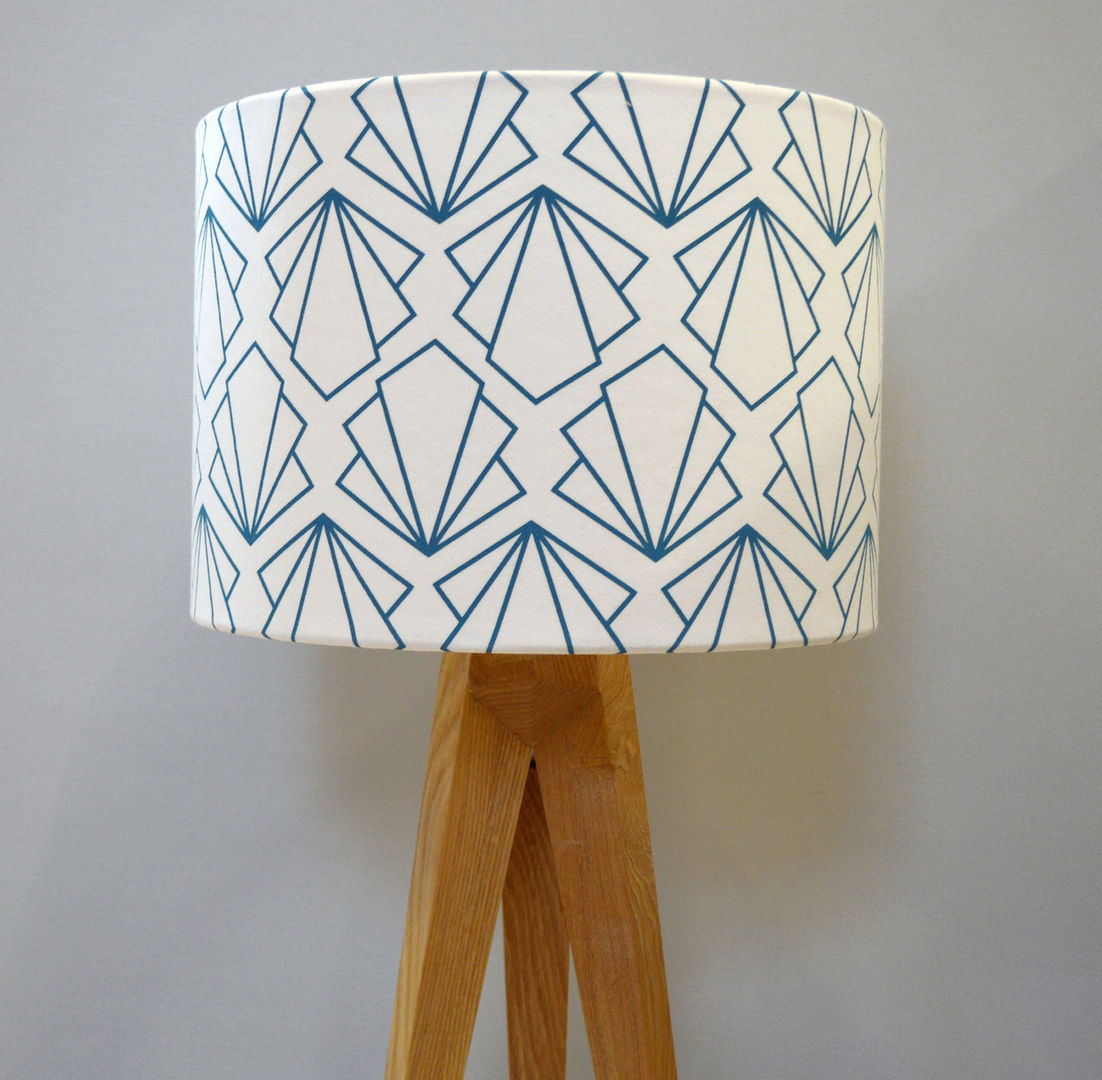 Sunbeam Lampshade, Joanna Corney Joanna Corney Modern Oturma Odası Işıklandırma