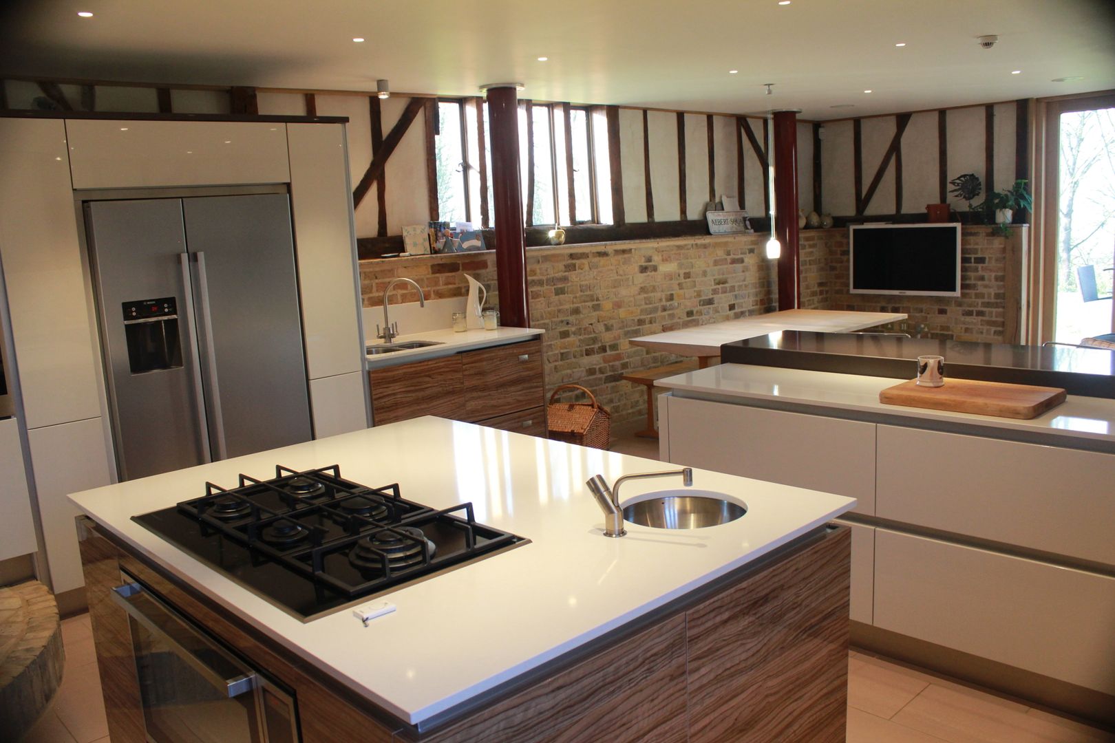 Barn Conversion, Studio3Kitchens Studio3Kitchens Eclectic style kitchen Lighting