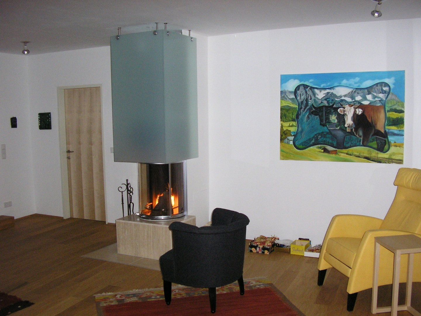 ​Wohnhaus im Kamptal , baldassion architektur baldassion architektur Country style living room