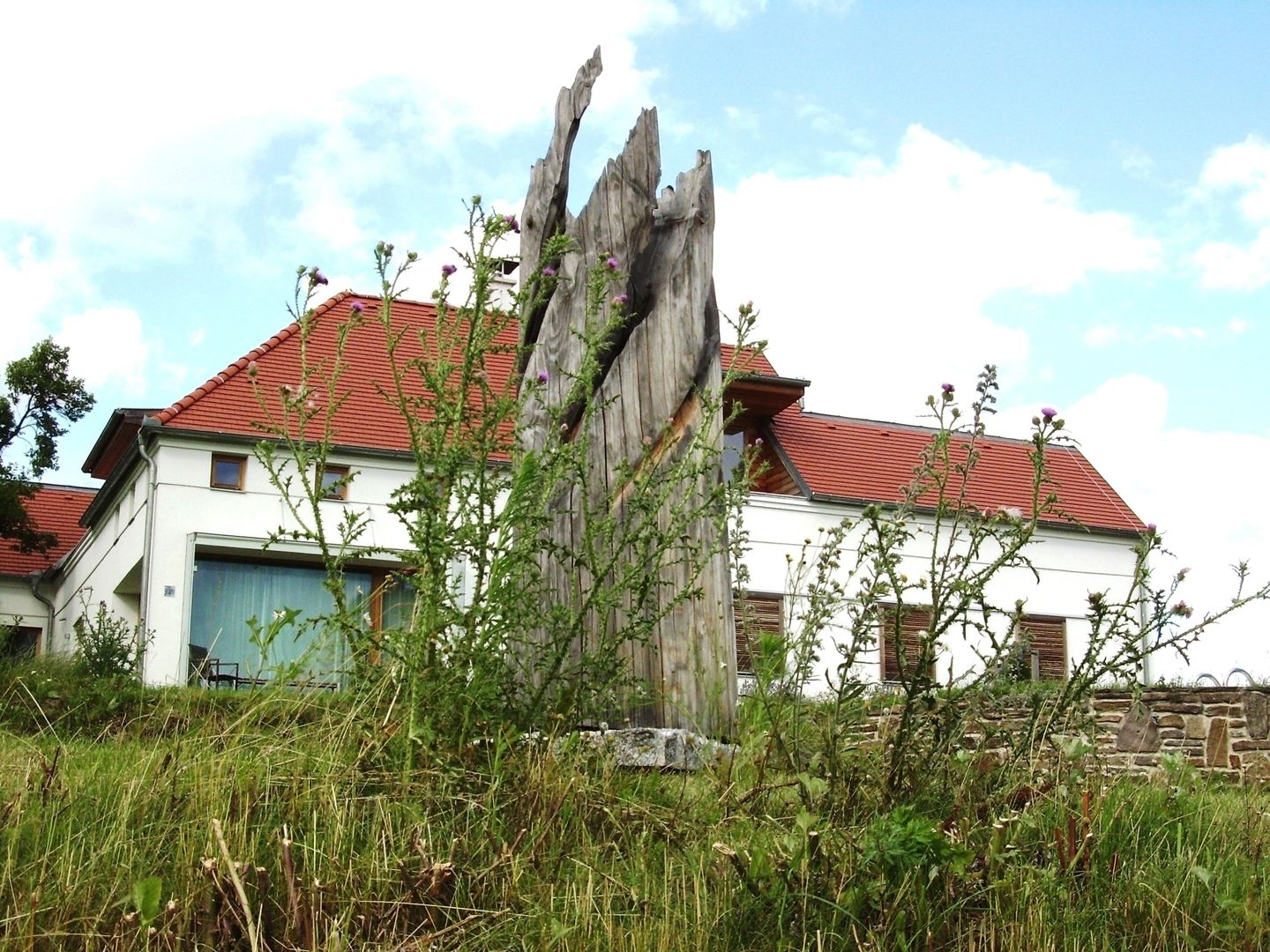 ​Wohnhaus im Kamptal , baldassion architektur baldassion architektur สวน