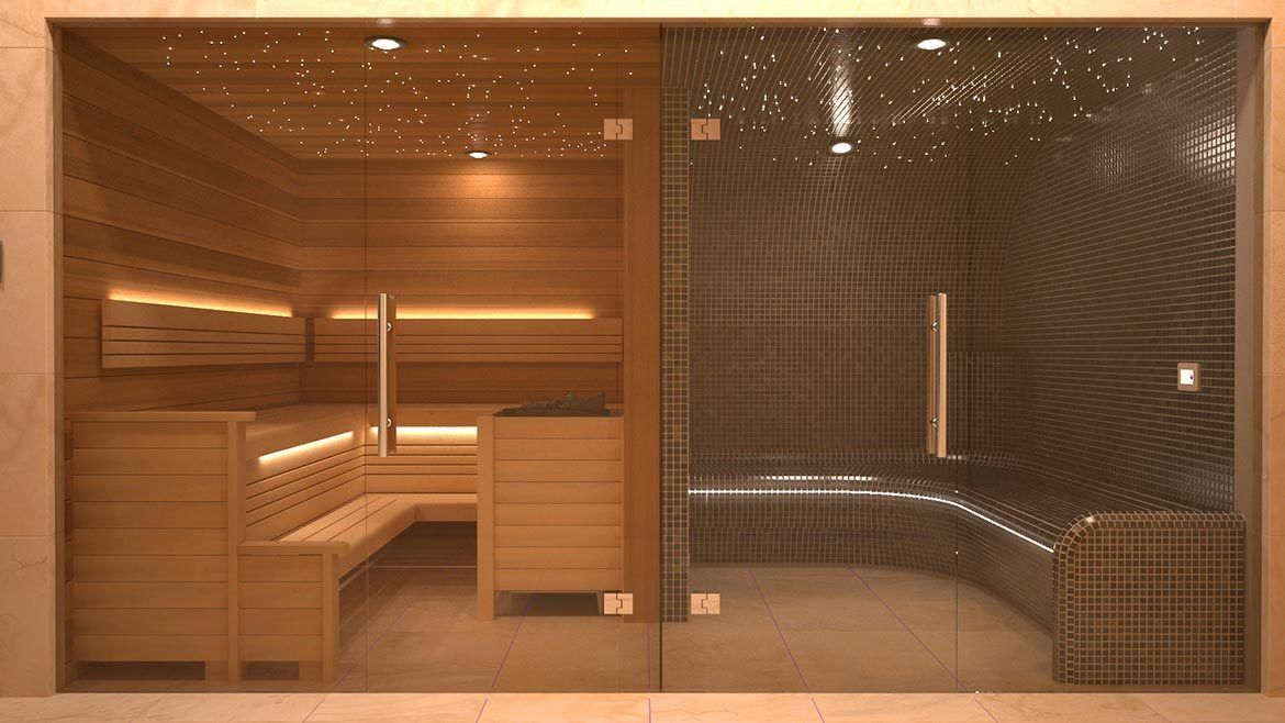 Steam and Sauna Design & Installation., Nordic Saunas and Steam Nordic Saunas and Steam Spa moderne