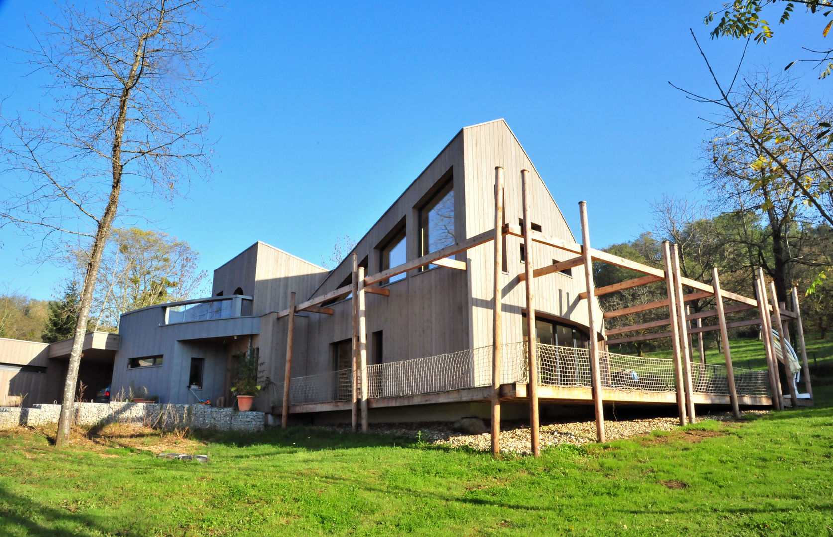 maison Sur la ville, AtjM AtjM Casas estilo moderno: ideas, arquitectura e imágenes