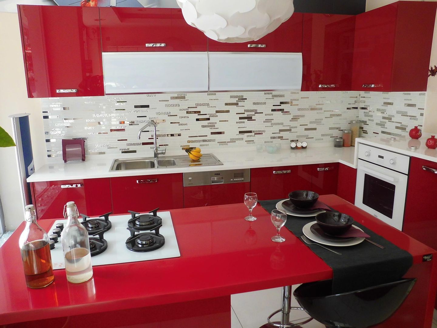 Teşhir, FMS Mobilya Deco FMS Mobilya Deco Cocinas de estilo moderno Encimeras