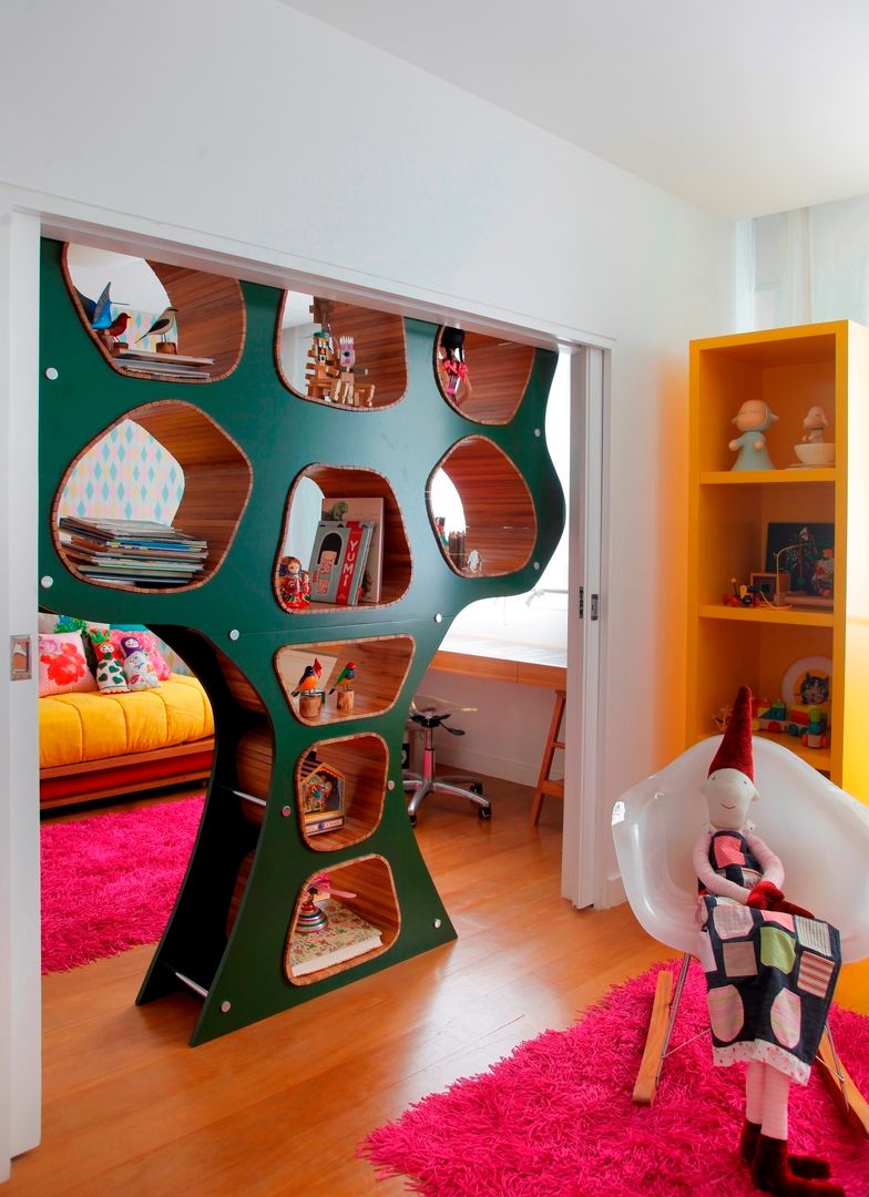 Quarto Violeta, Oba! Arquitetura Oba! Arquitetura Modern nursery/kids room