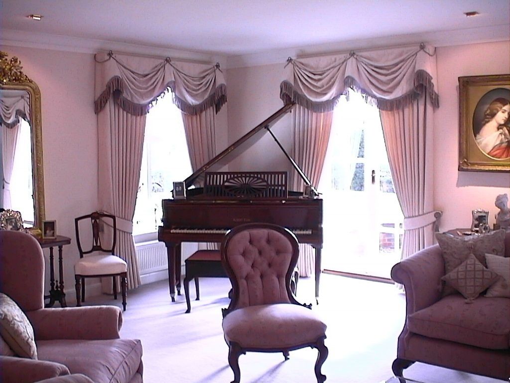 Drawing Room, Moor Park, Farnham Renaissance Interiors Living room