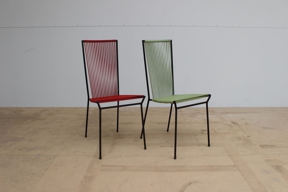 Pair of Wrought Iron Chairs, Diagonal Furniture Diagonal Furniture ห้องแต่งตัว Seating