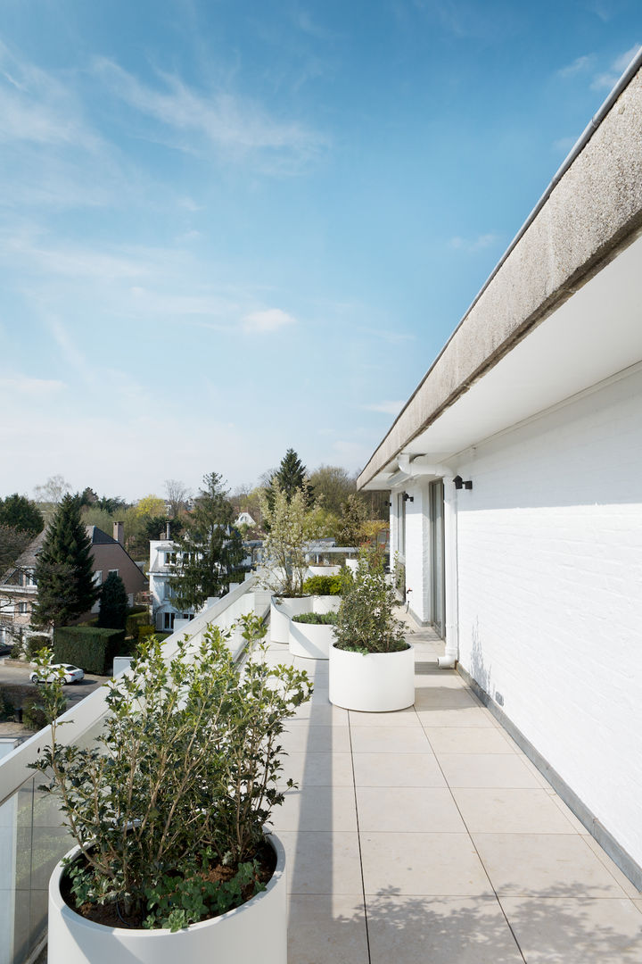 Aménagement d'un penthouse, Christophe Ternest Architecture d'intérieur Christophe Ternest Architecture d'intérieur Patios