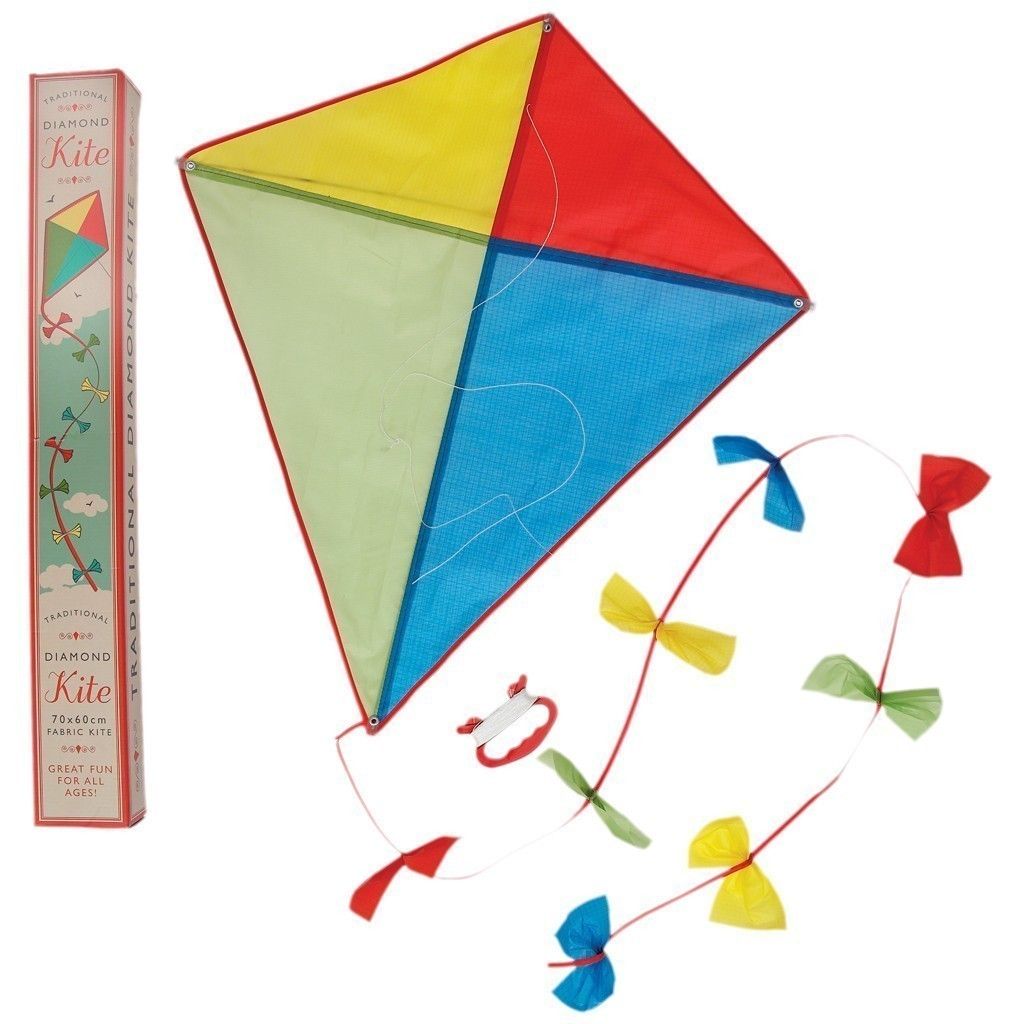 Traditional Diamond Kite Tittlemouse Jardins clássicos Baloiços e jogos
