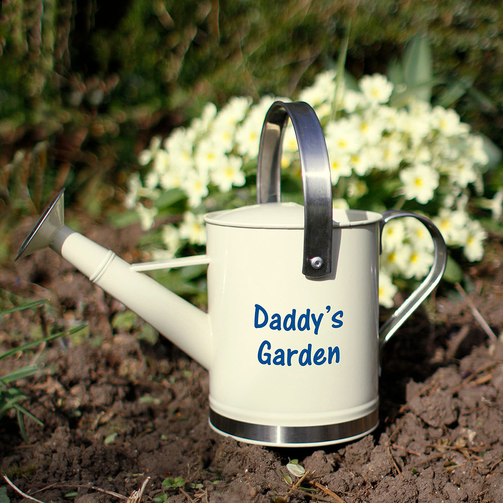 Personalised Watering Can Jonny's Sister Jardines clásicos Decoración y accesorios