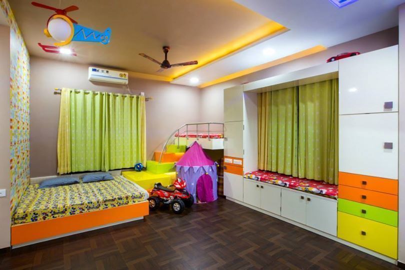 Mr Mulla Residence , Srujan Interiors & Architects Pvt Ltd Srujan Interiors & Architects Pvt Ltd Moderne kinderkamers
