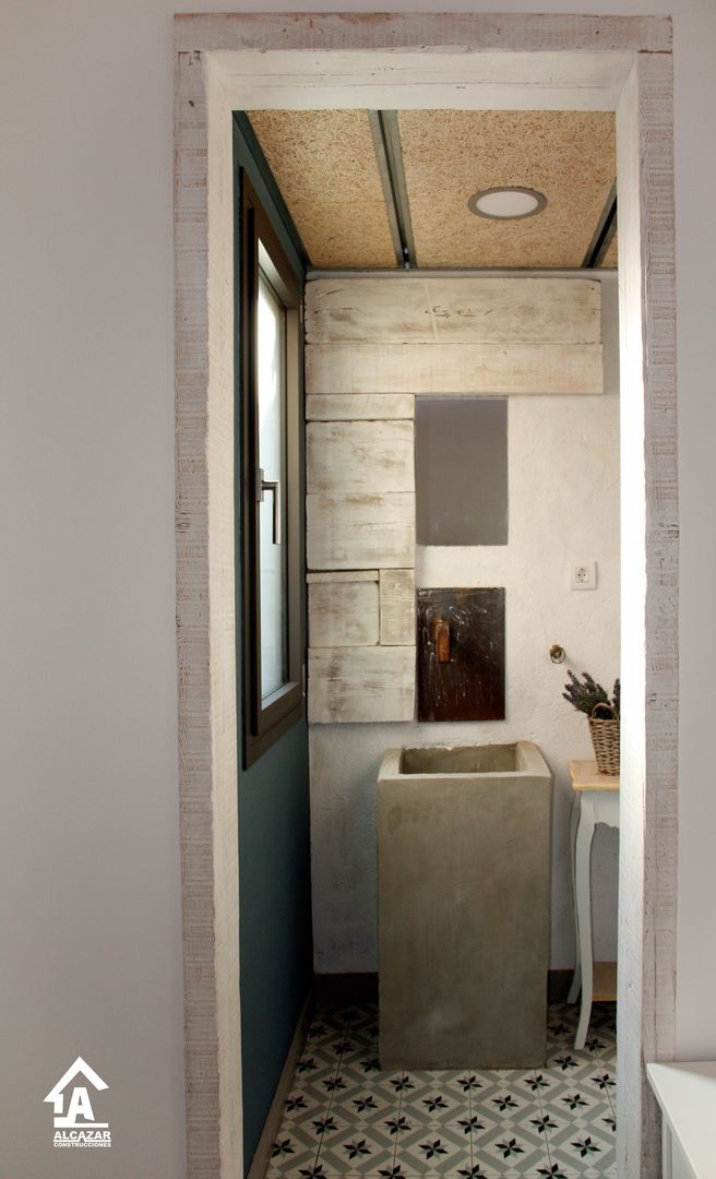 Reforma de baño , Alcazar Construcciones Alcazar Construcciones حمام