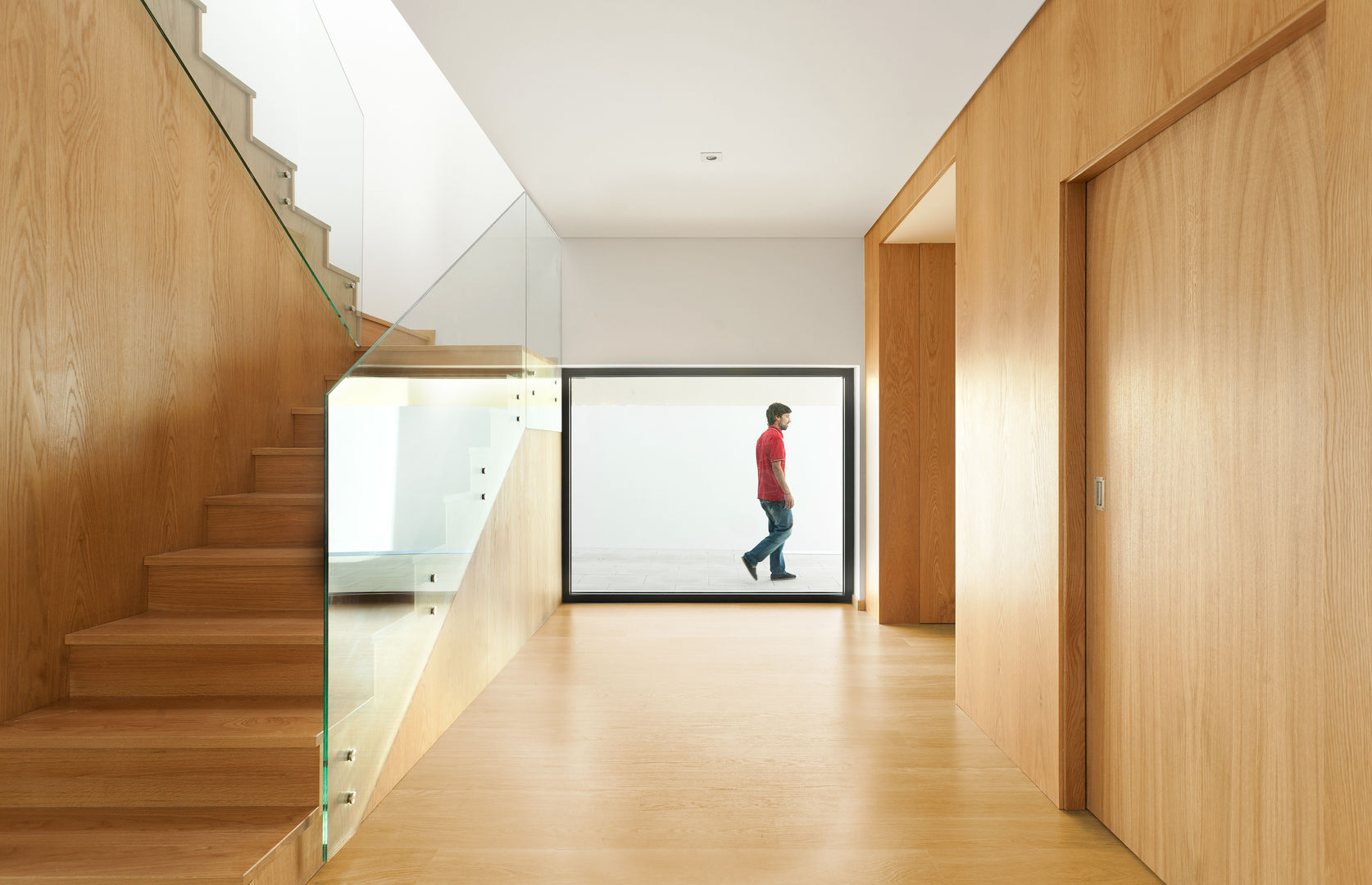 PM house, m2.senos m2.senos Couloir, entrée, escaliers classiques