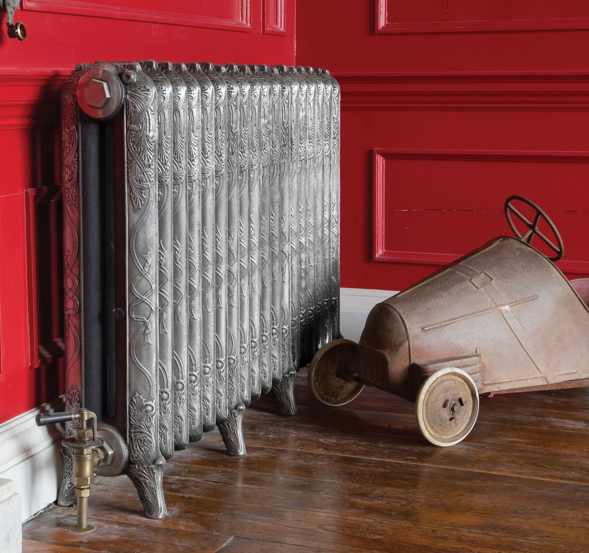 The Ribbon Cast Iron Radiator UKAA | UK Architectural Antiques غرفة السفرة ديكورات واكسسوارات