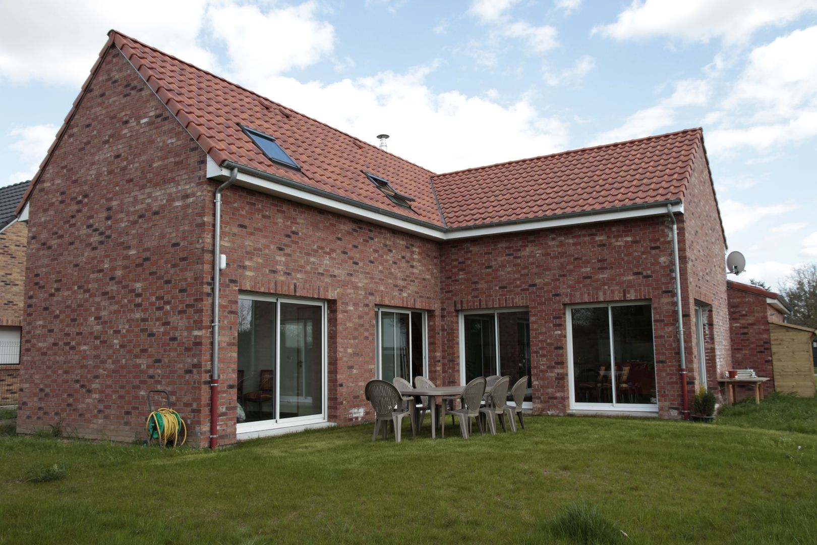 Une maison de brique dans le Nord-pas-de-calais, AT CREATIONS Architecture d'Intérieur et Design AT CREATIONS Architecture d'Intérieur et Design