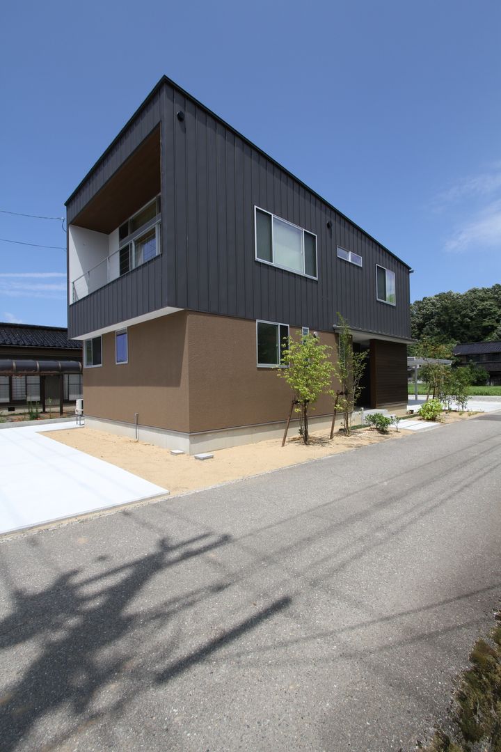 和気町の家, 福田康紀建築計画 福田康紀建築計画 Casas de estilo moderno