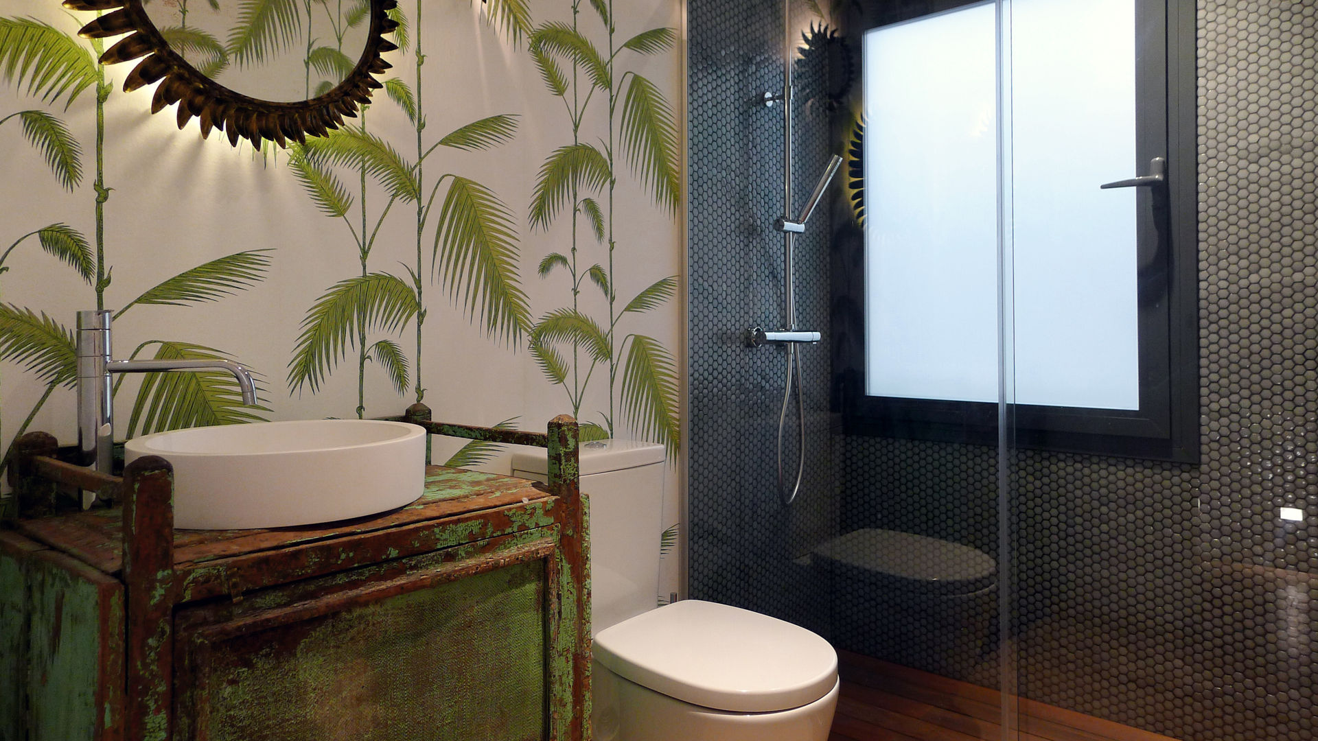 Reforma Piso Madrid, B-mice Design + Architecture B-mice Design + Architecture Modern bathroom