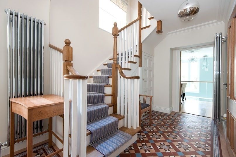 Early Victorian Townhouse, Corebuild Corebuild Classic corridor, hallway & stairs