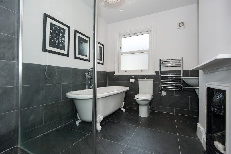 Refurbishment of late Victorian Property, Corebuild Corebuild Klasik Banyo