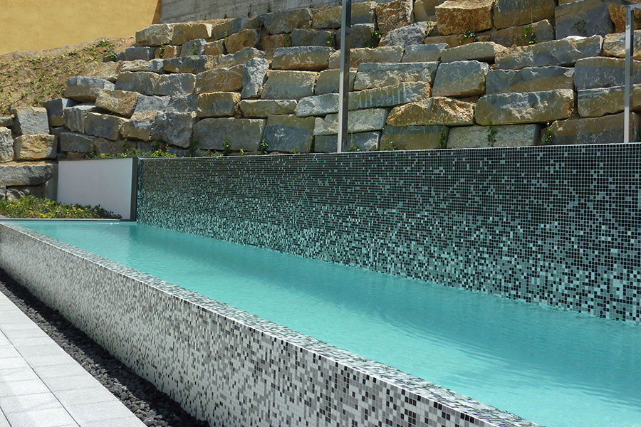 Proyectos de piscinas, CONILLAS - exteriors CONILLAS - exteriors Kolam Renang Modern