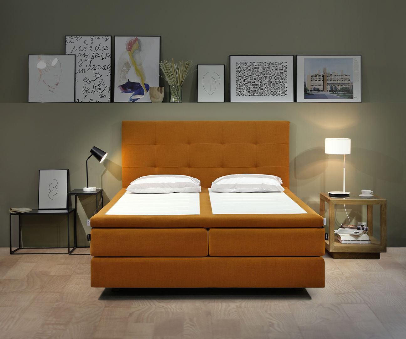 Cocoon, Ecus Ecus Modern style bedroom Beds & headboards