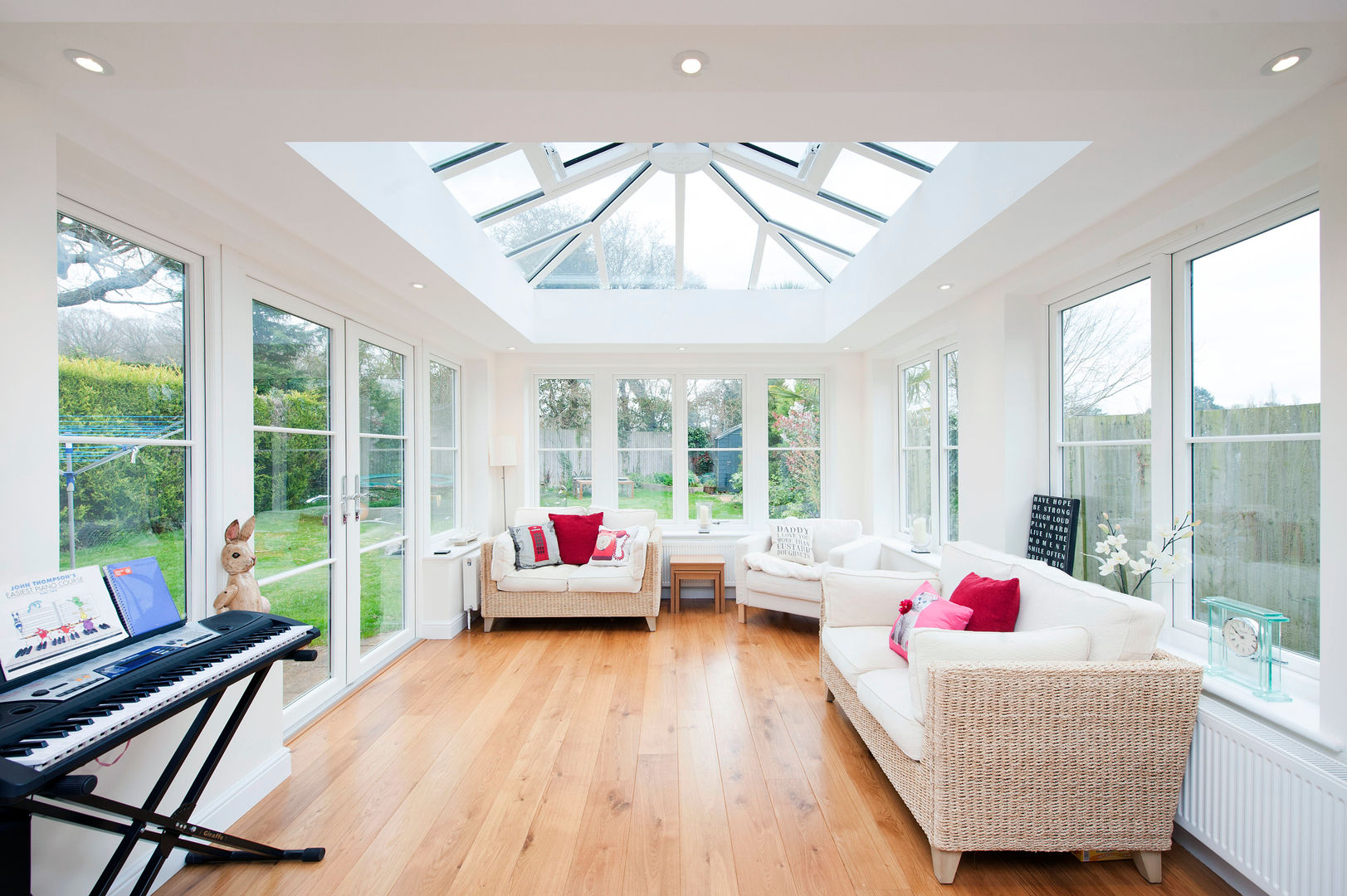 Orangery lounge extension homify Jardines de invierno modernos